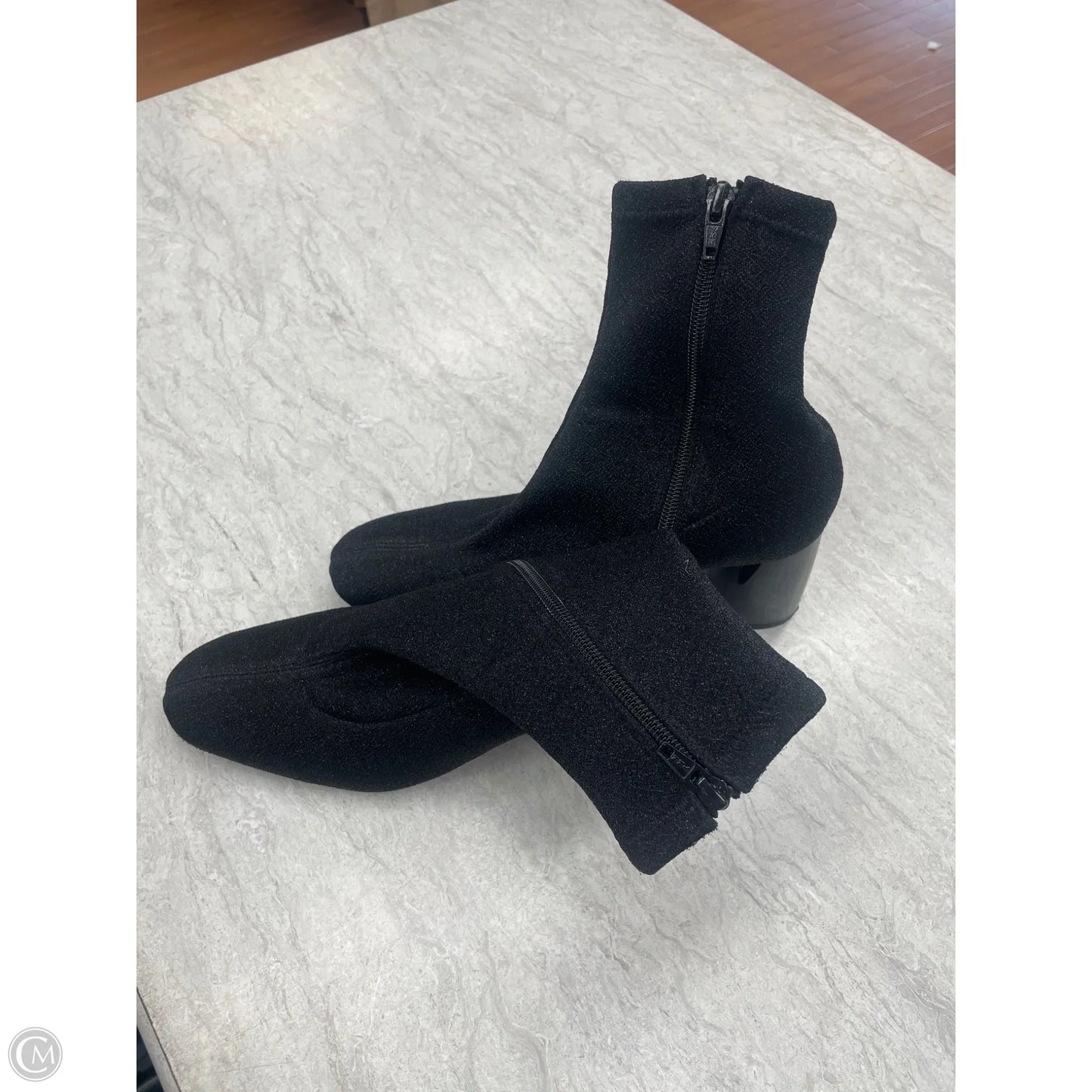 Boots Ankle Heels By Free People In Black, Size: 7.5