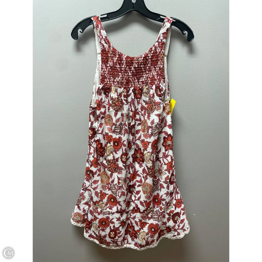 Dress Casual Short By Free People In Floral Print, Size: Xs