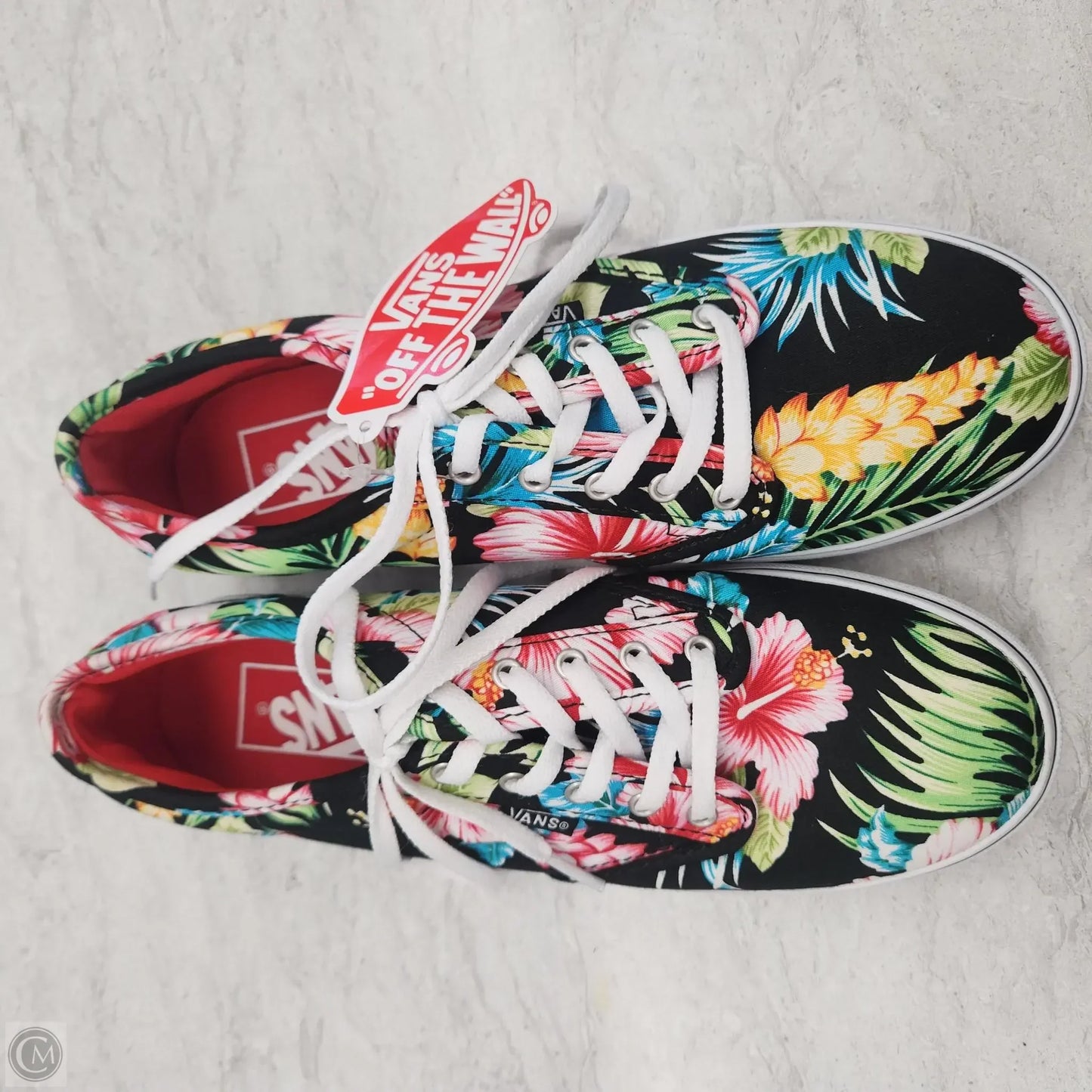 Shoes Sneakers By Vans In Tropical Print, Size: 7