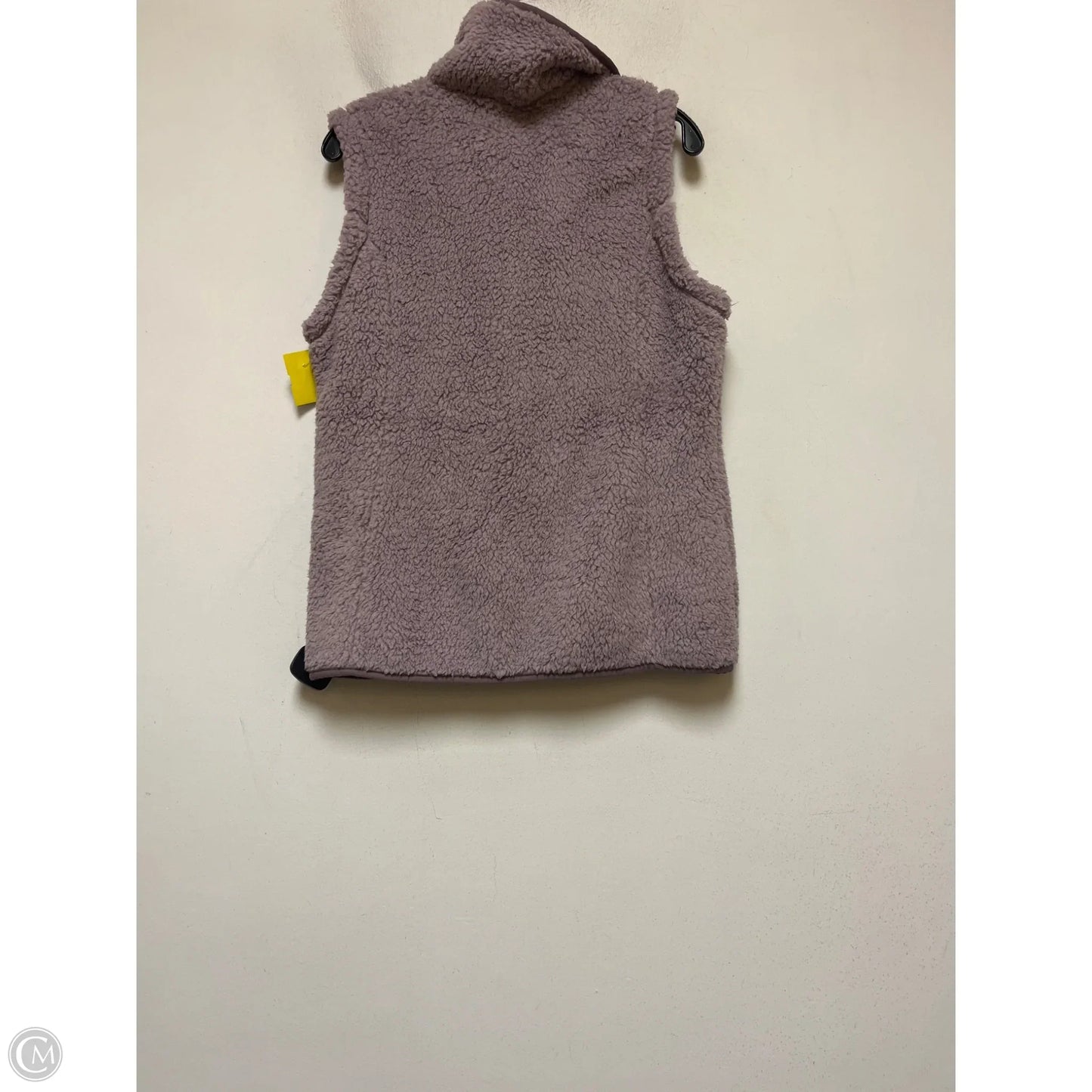 Vest Faux Fur & Sherpa By Free Country In Purple, Size: M