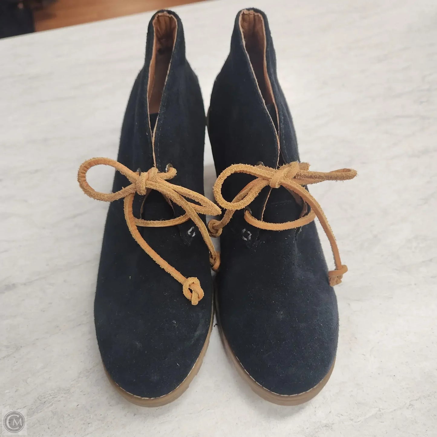 Boots Ankle Heels By Sperry In Black, Size: 6