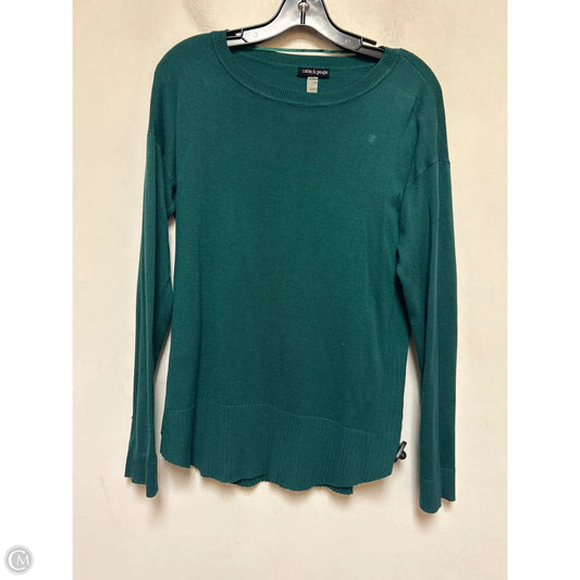Top Long Sleeve By Cable And Gauge In Green, Size: M