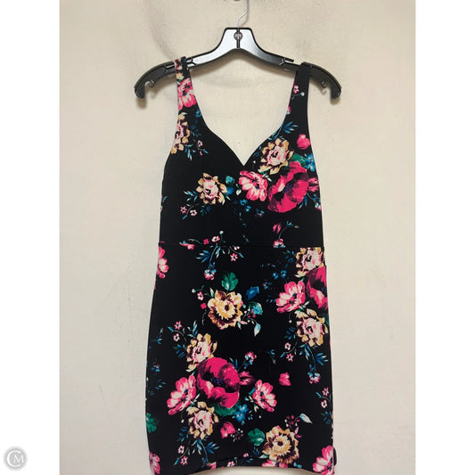 Dress Casual Short By Express In Floral Print, Size: S