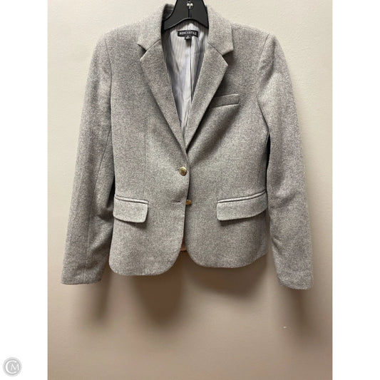 Blazer By J. Crew In Grey, Size: Xs