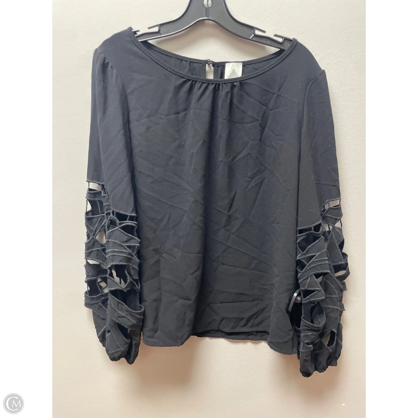 Top Long Sleeve By Joie In Black, Size: M