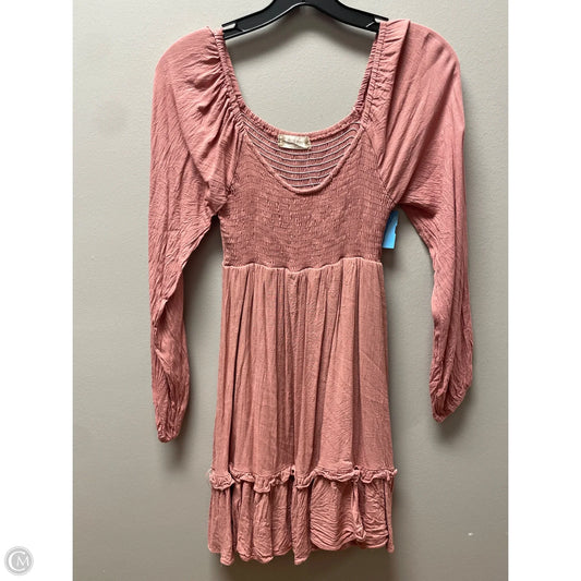 Dress Casual Short By Altard State In Pink, Size: S