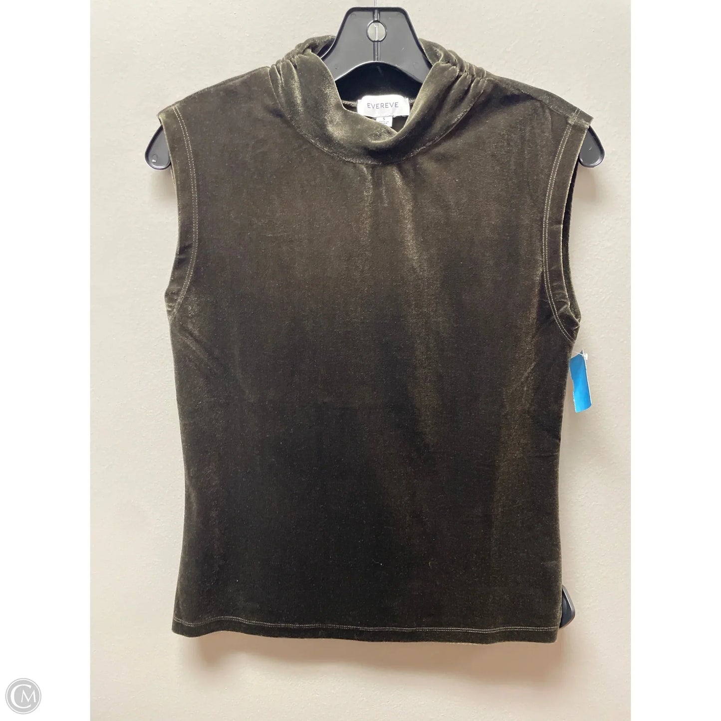 Top Sleeveless By Evereve In Green, Size: S