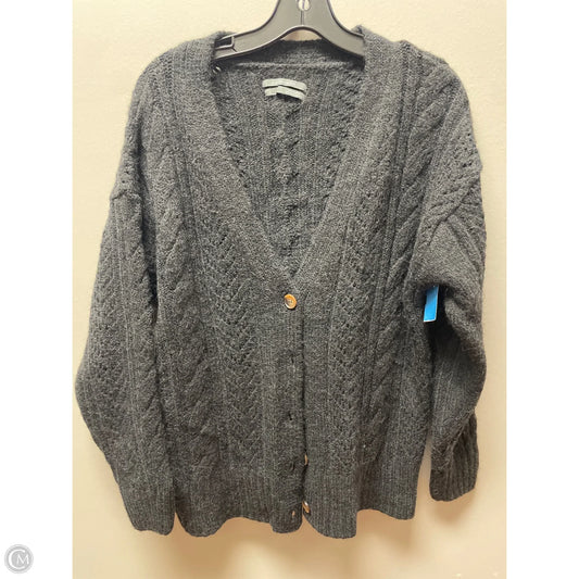 Sweater Cardigan By Anthropologie In Black, Size: S