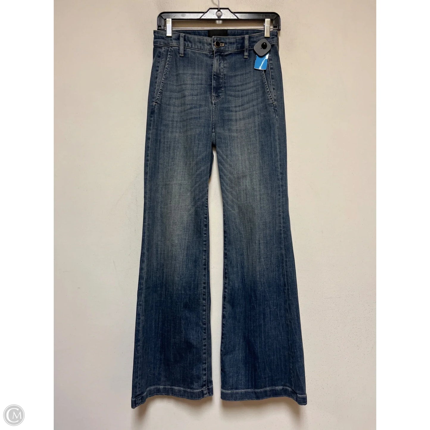 Jeans Wide Leg By White House Black Market In Blue Denim, Size: 0
