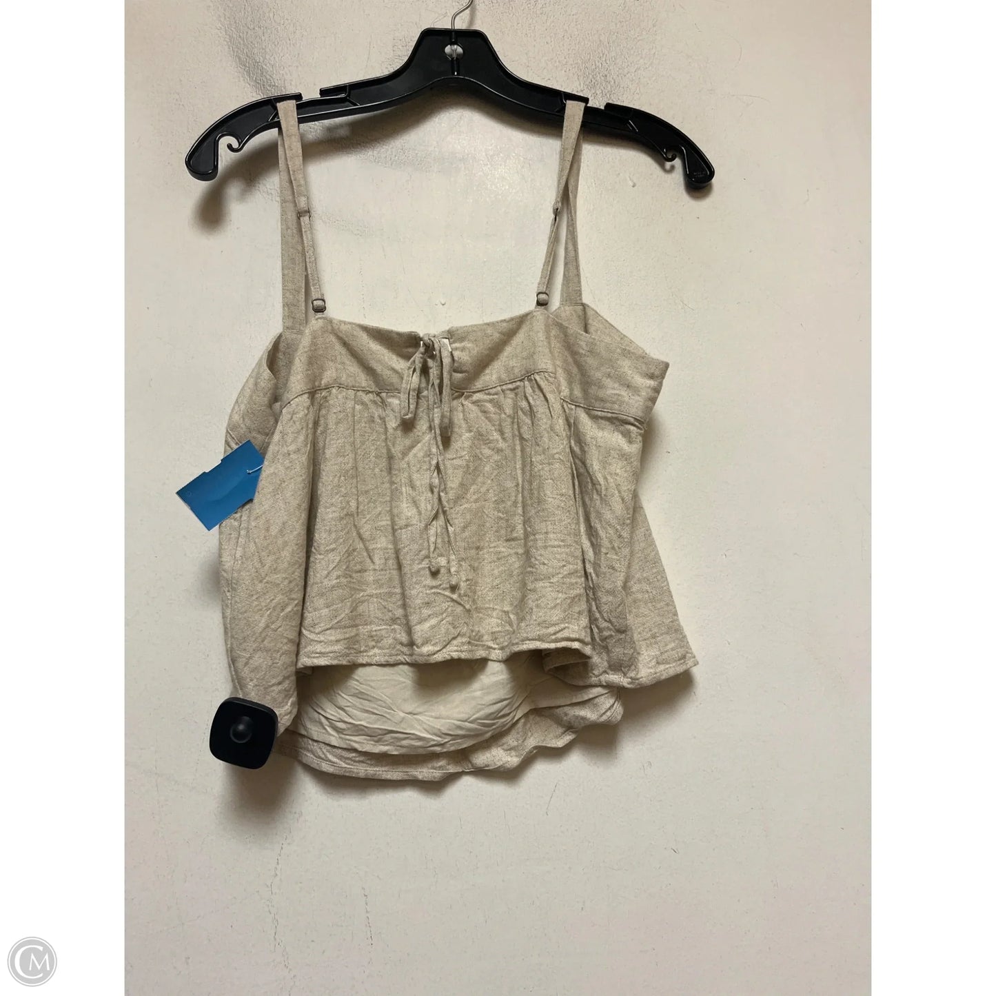 Top Sleeveless By Abercrombie And Fitch In Tan, Size: S