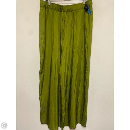 Pants Wide Leg By Calvin Klein In Green, Size: 16