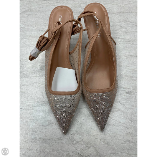 Shoes Heels Kitten By Madden Girl In Brown, Size: 11