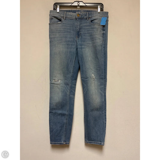 Jeans Skinny By Chicos In Blue Denim, Size: 10