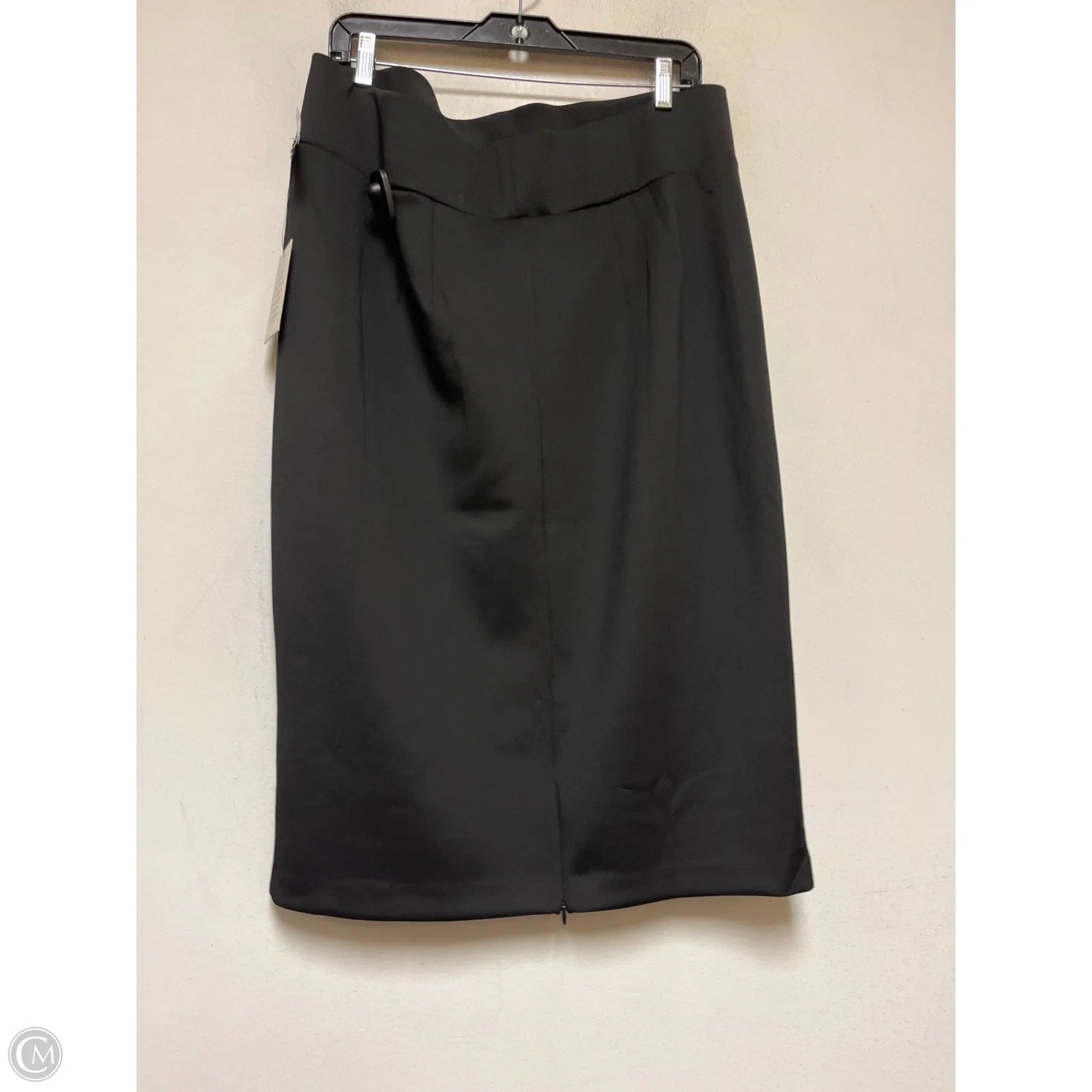 Skirt Midi By Eloquii In Black, Size: 16