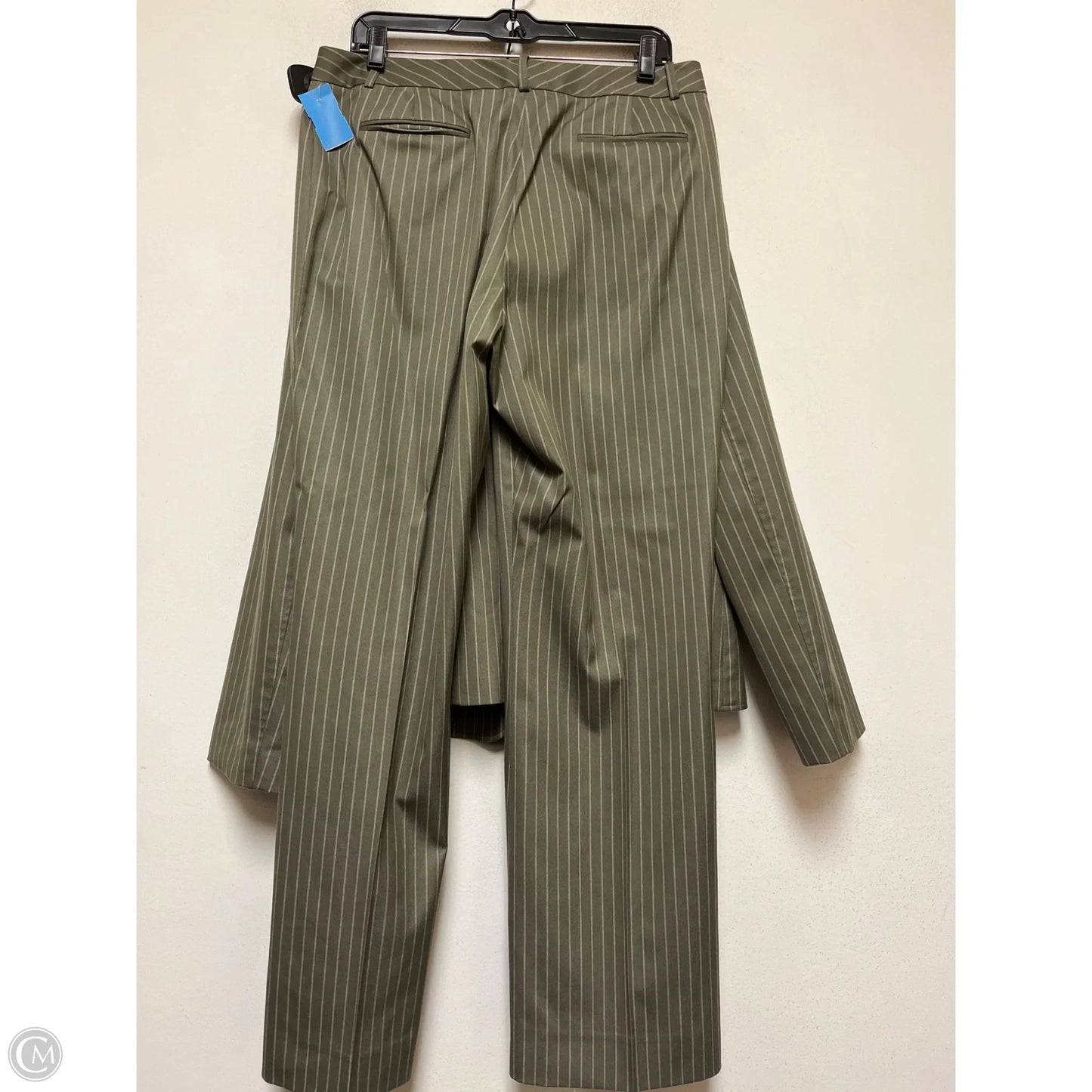 Pants Set 2pc By Antonio Melani In Striped Pattern, Size: L
