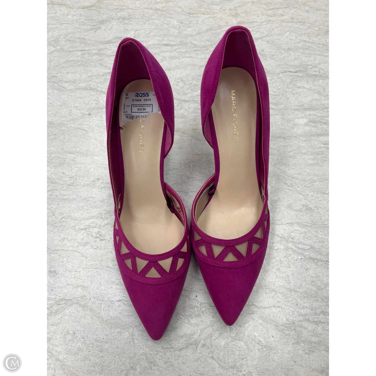 Shoes Heels Stiletto By Marc Fisher In Pink, Size: 7.5