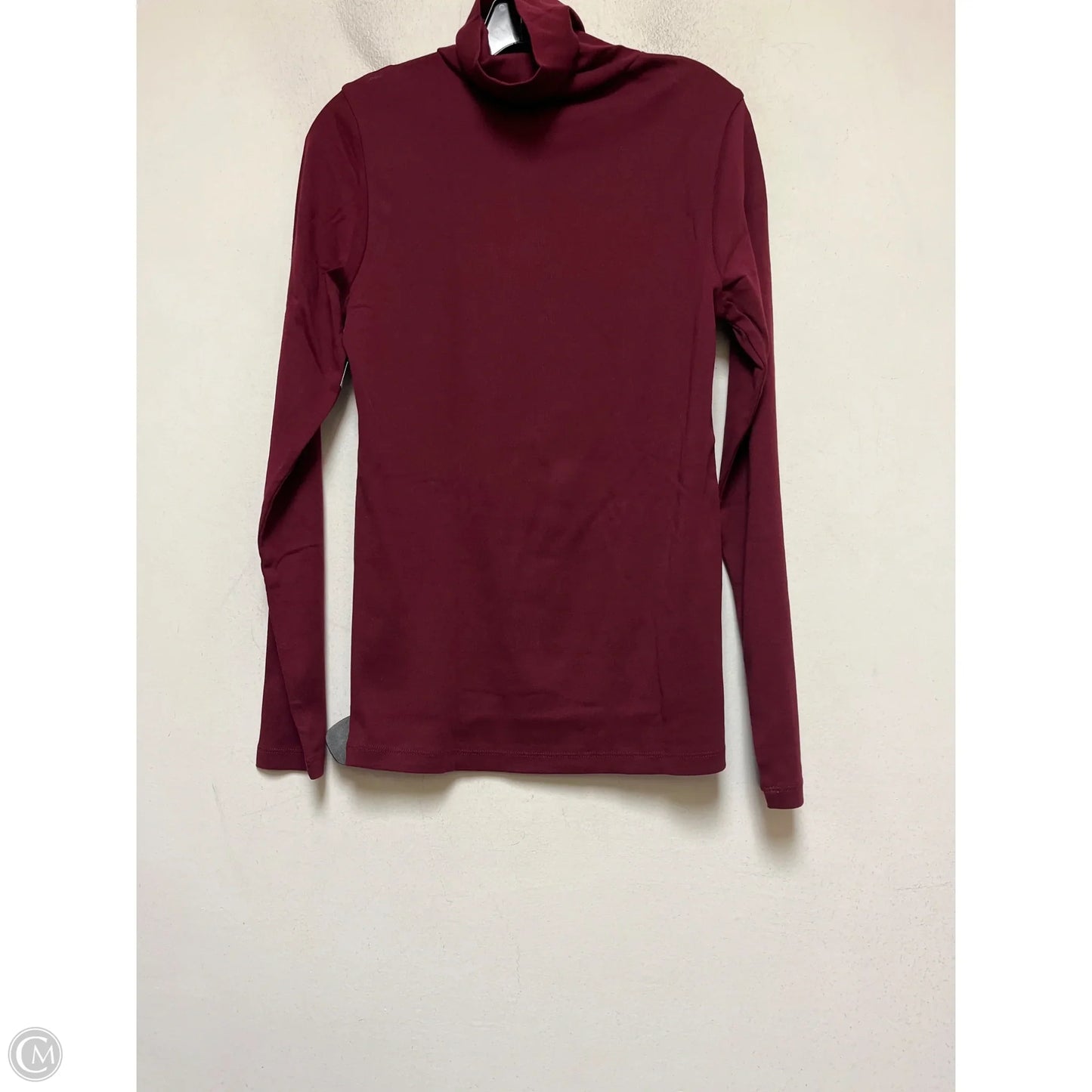 Top Long Sleeve Basic By J. Crew In Red, Size: L