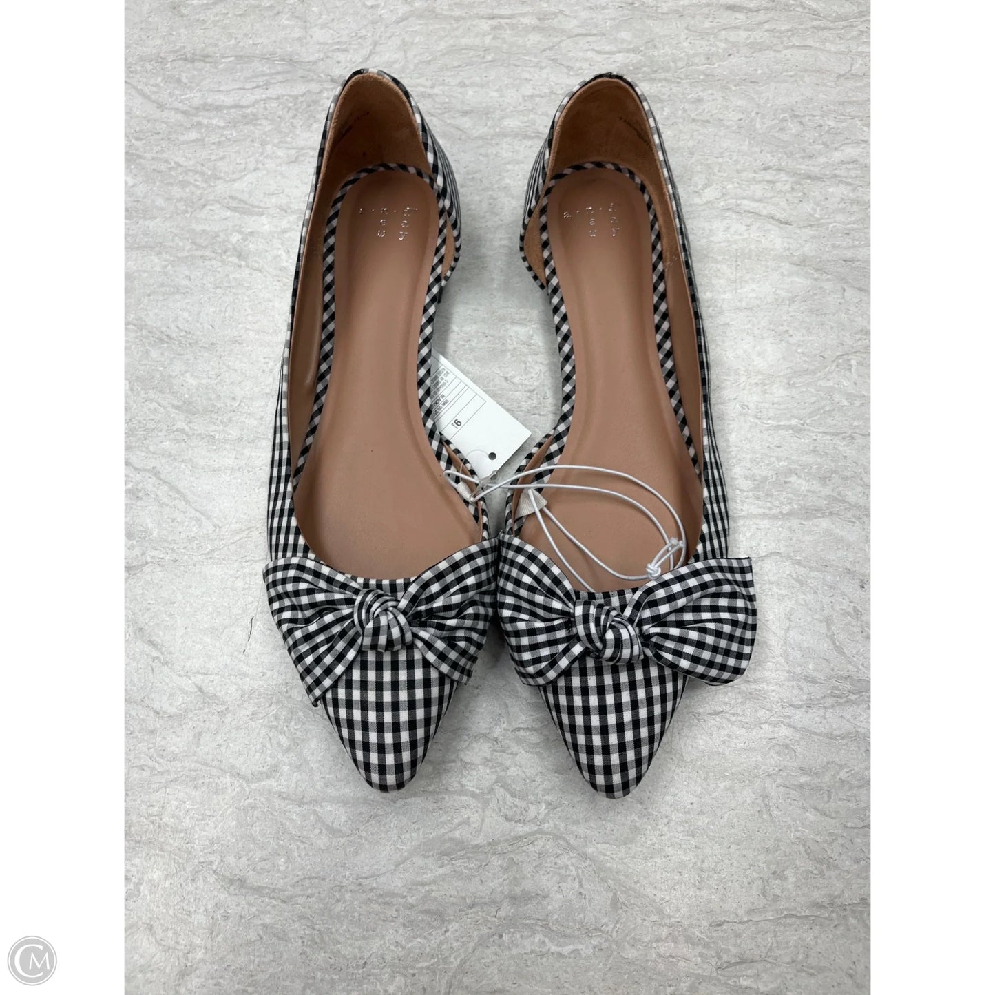 Shoes Flats By A New Day In Plaid Pattern, Size: 9.5