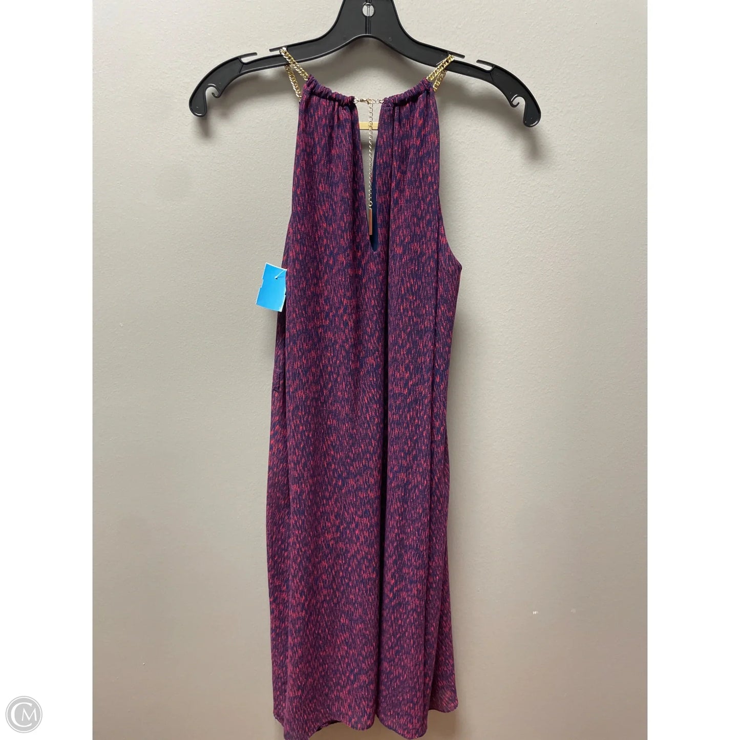 Dress Casual Short By Michael By Michael Kors In Blue & Red, Size: Xs