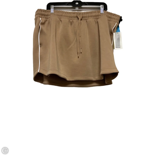 Athletic Skort By All In Motion In Tan, Size: Xxl