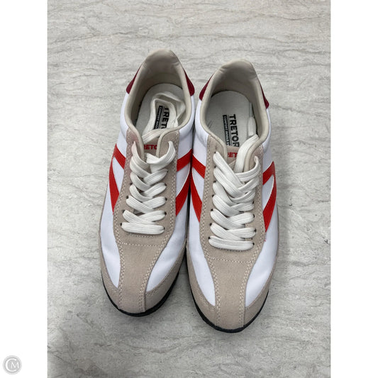 Shoes Sneakers By Tretorn In Orange & White, Size: 7.5