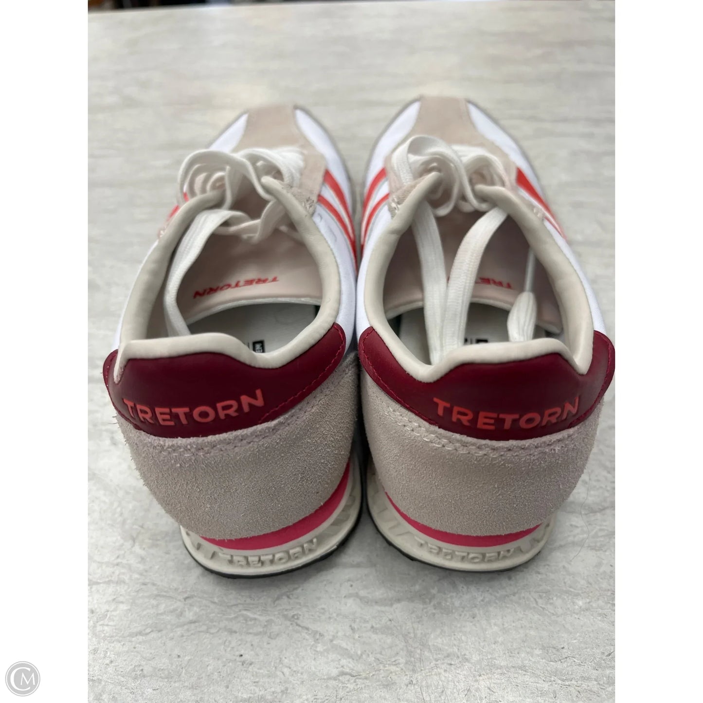 Shoes Sneakers By Tretorn In Orange & White, Size: 7.5