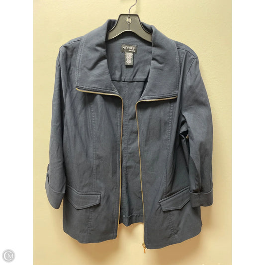 Blazer By Attyre In Navy, Size: M