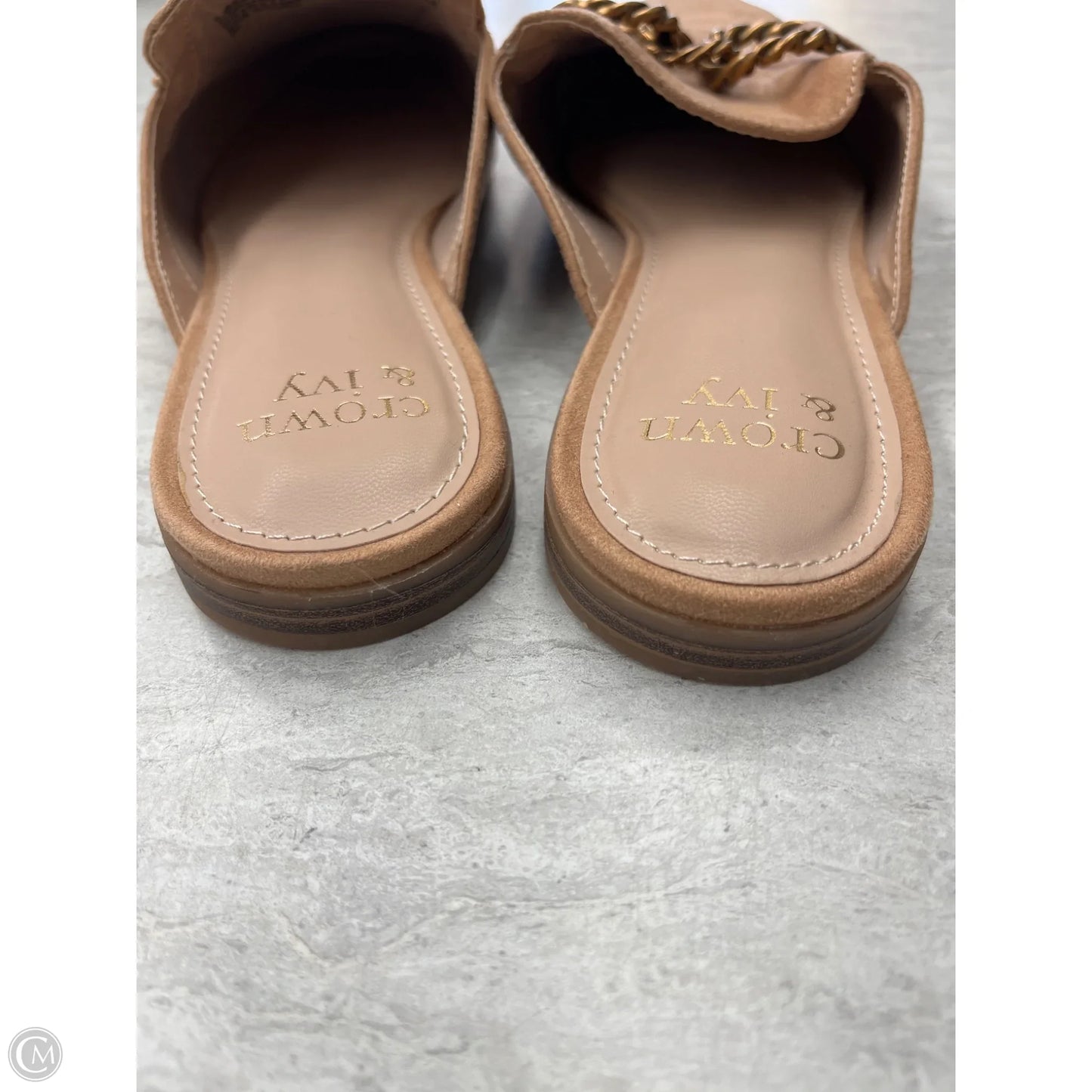 Shoes Flats By Crown And Ivy In Tan, Size: 9