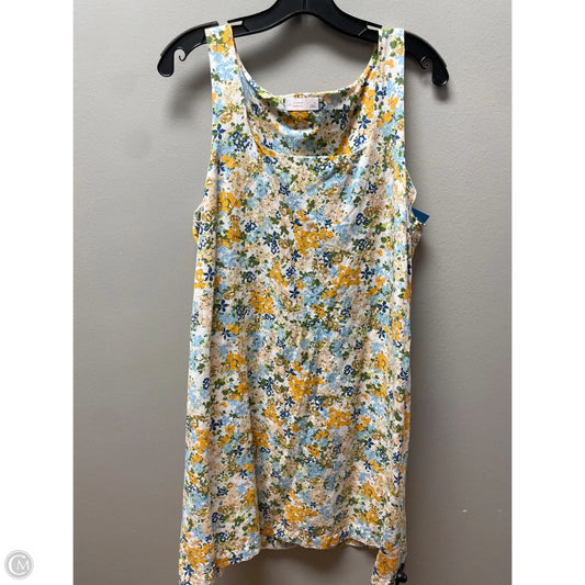 Dress Casual Short By Lc Lauren Conrad In Floral Print, Size: L