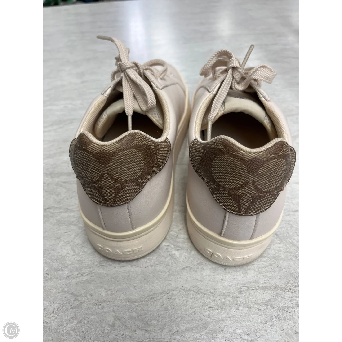 Shoes Designer By Coach In Tan, Size: 8.5