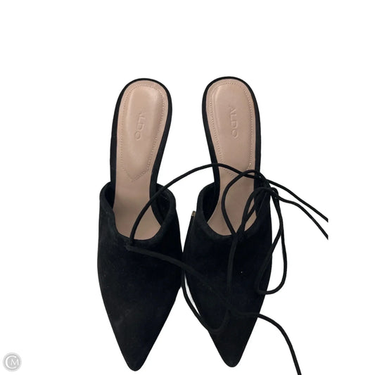 Shoes Heels Stiletto By Aldo In Black, Size: 9