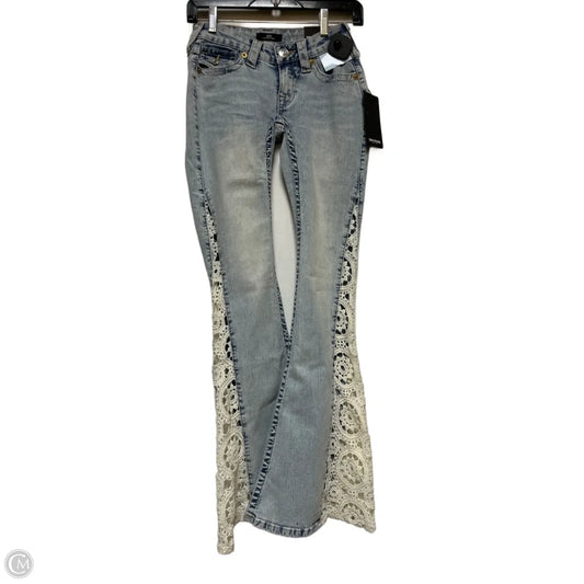 Jeans Flared By True Religion In Blue Denim, Size: 2
