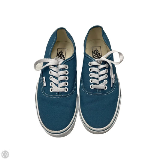 Shoes Sneakers By Vans In Blue, Size: 8