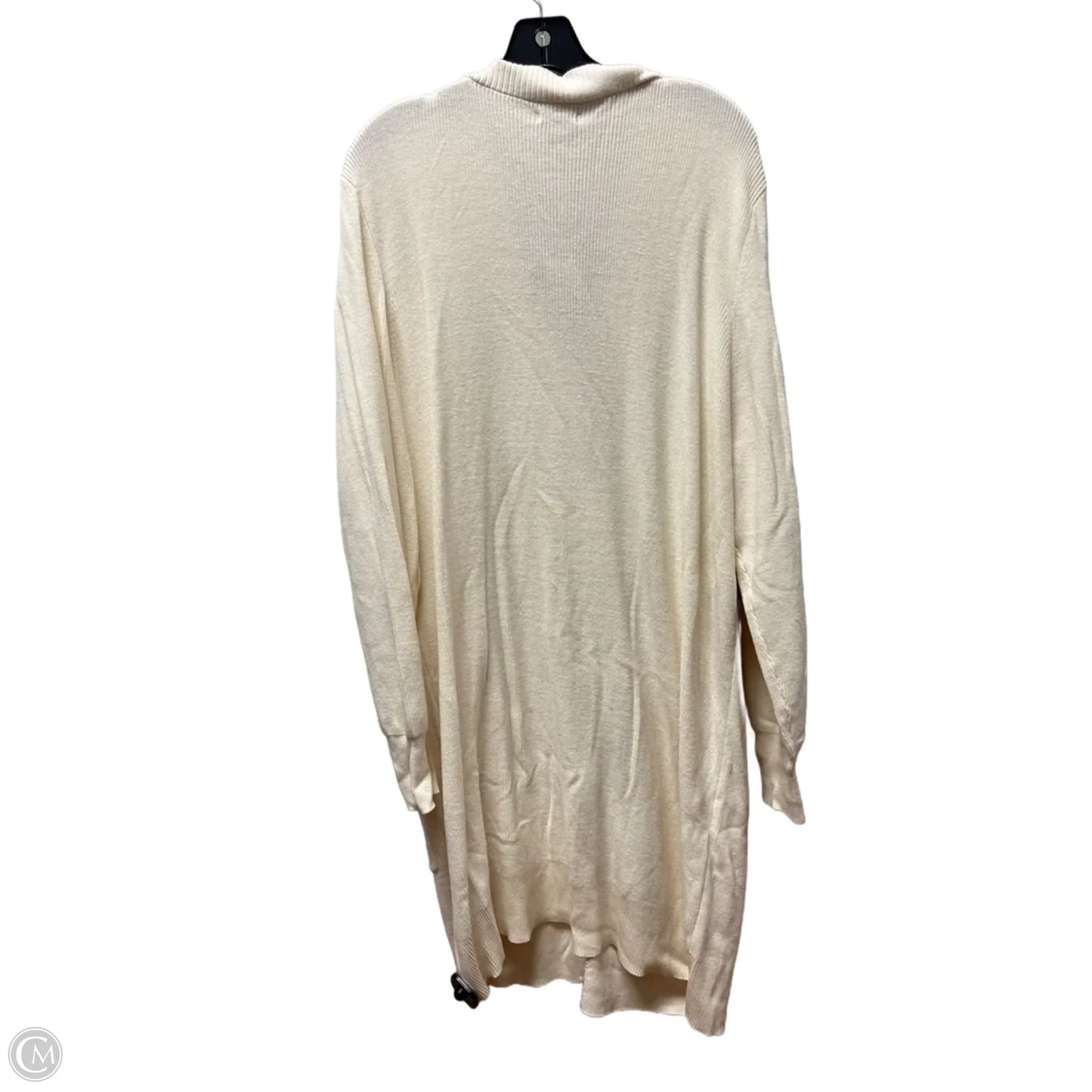 Sweater Cardigan By Who What Wear In Cream, Size: 4x