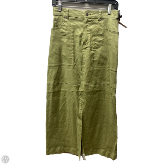 Skirt Maxi By Nicole Miller In Green, Size: 6