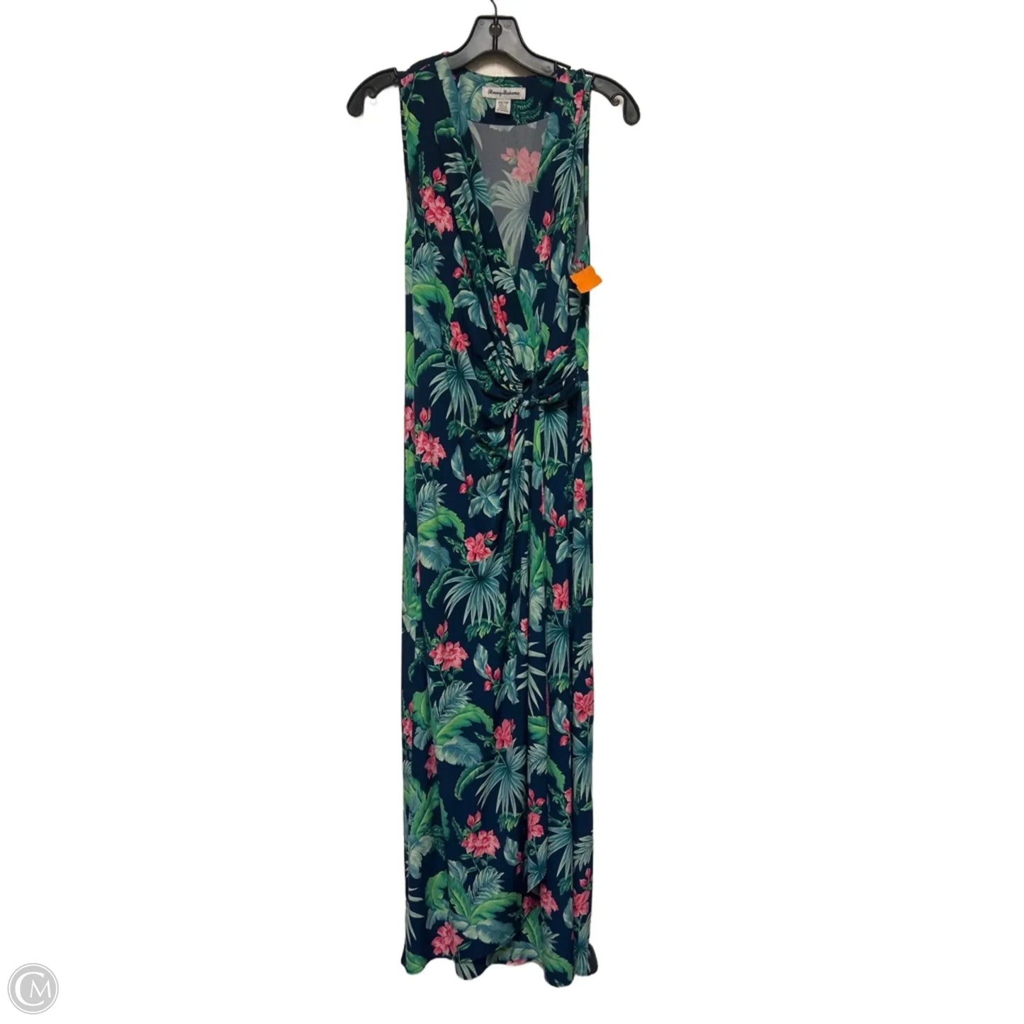 Dress Casual Maxi By Tommy Bahama In Tropical Print, Size: Xs