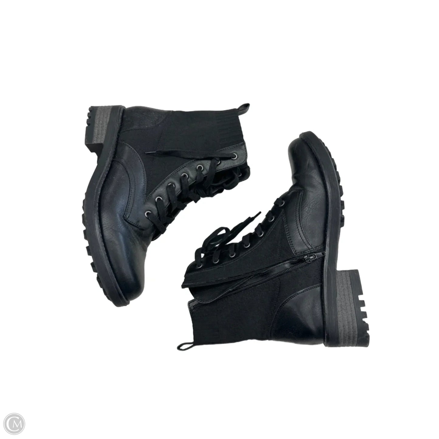 Boots Combat By Life Stride In Black, Size: 10