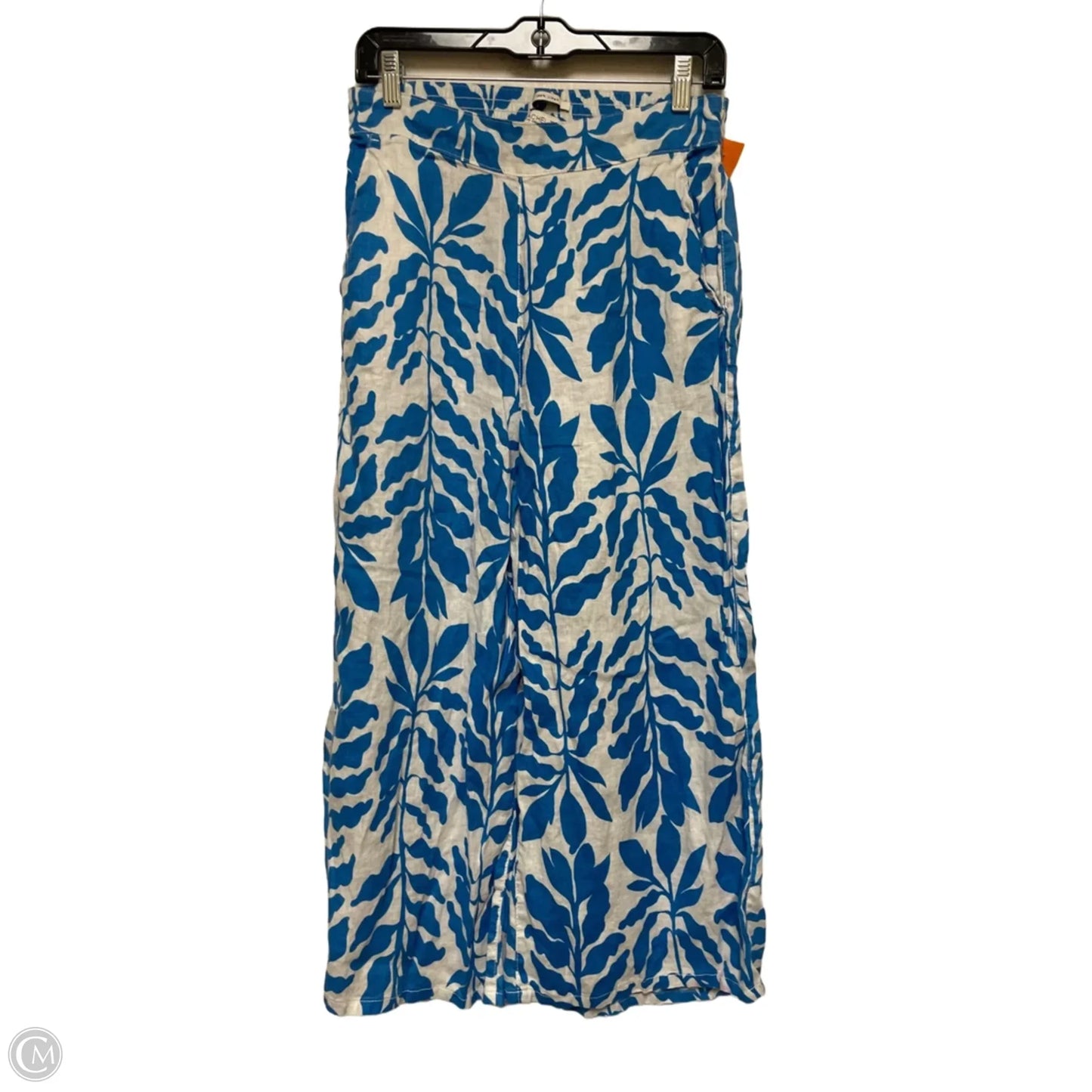 Pants Wide Leg By Rachel Zoe In Blue & White, Size: 8