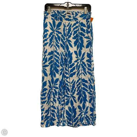 Pants Wide Leg By Rachel Zoe In Blue & White, Size: 8