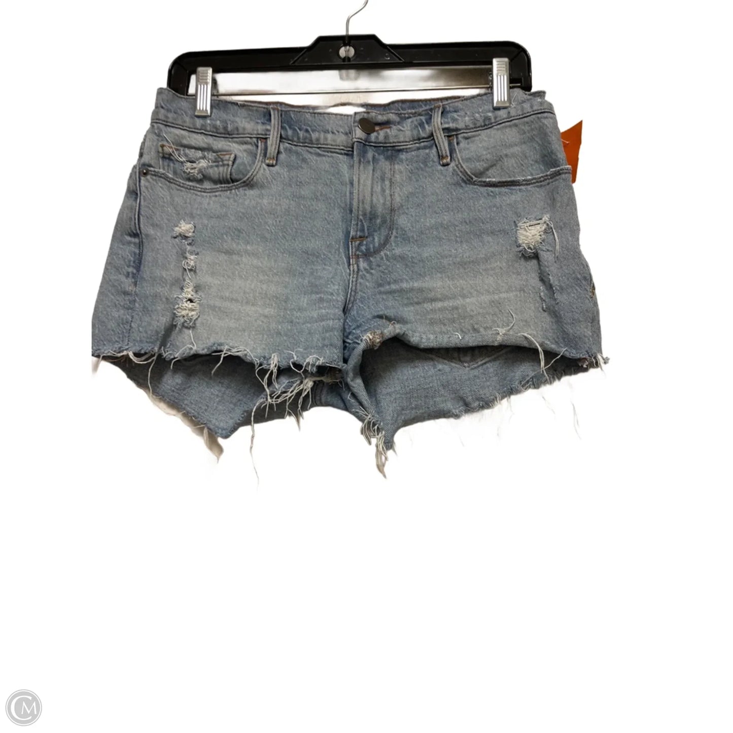 Shorts By Frame In Blue Denim, Size: 4