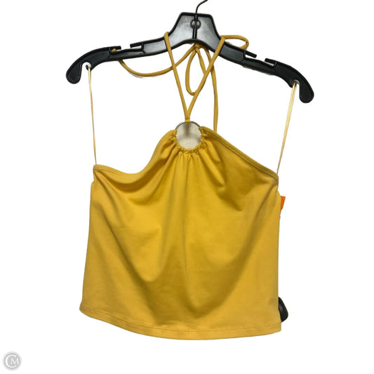 Tank Top By Abercrombie And Fitch In Yellow, Size: M