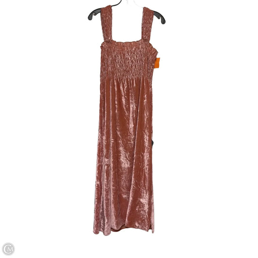 Dress Casual Midi By Free People In Pink, Size: S