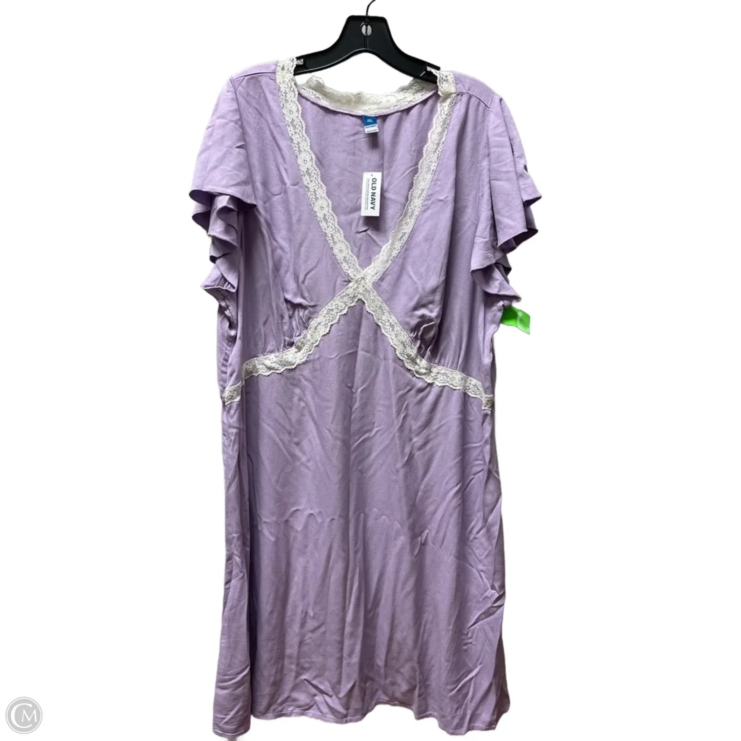 Dress Casual Short By Old Navy In Purple, Size: Xxl