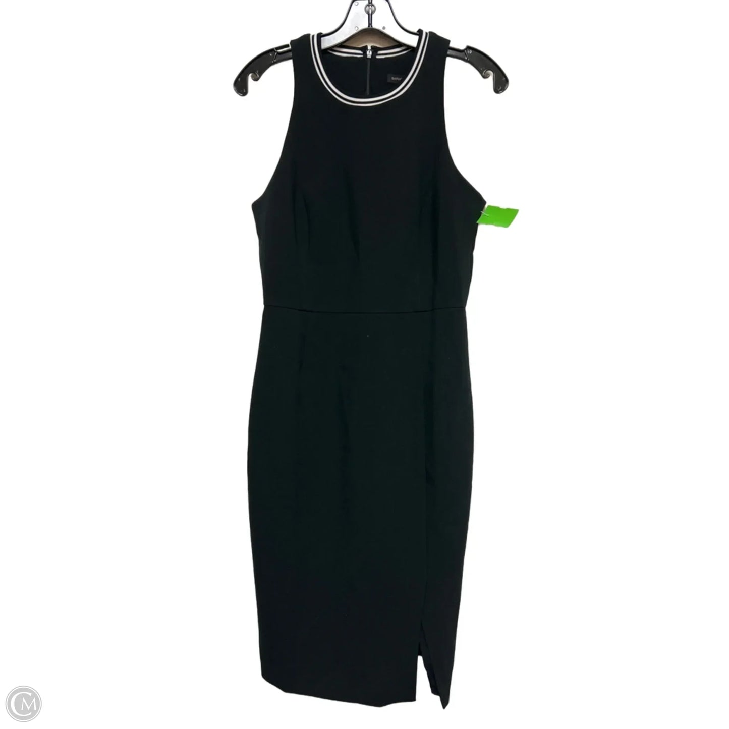 Dress Casual Midi By Banana Republic In Black & White, Size: S