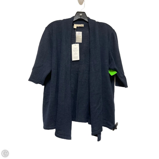 Cardigan By Eileen Fisher In Navy, Size: L