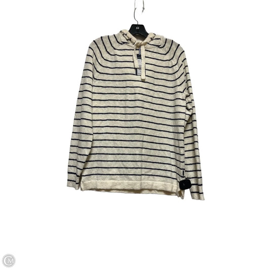 Sweatshirt Hoodie By Vineyard Vines In Striped Pattern, Size: S