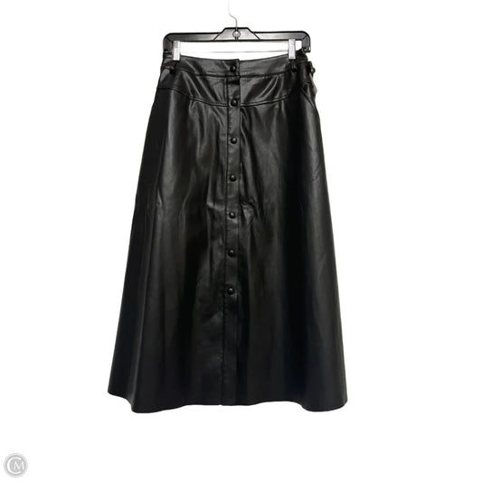 Skirt Midi By Calvin Klein In Black, Size: 2