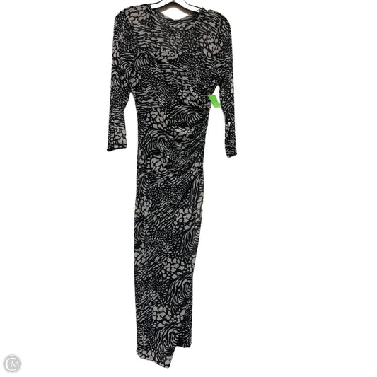 Dress Casual Maxi By Anne Klein In Black & White, Size: M