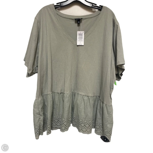 Top Short Sleeve By Torrid In Green, Size: L