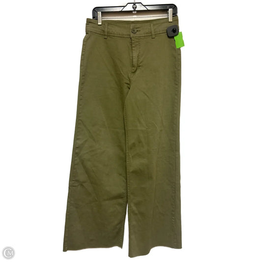 Pants Wide Leg By Oat In Green, Size: 8